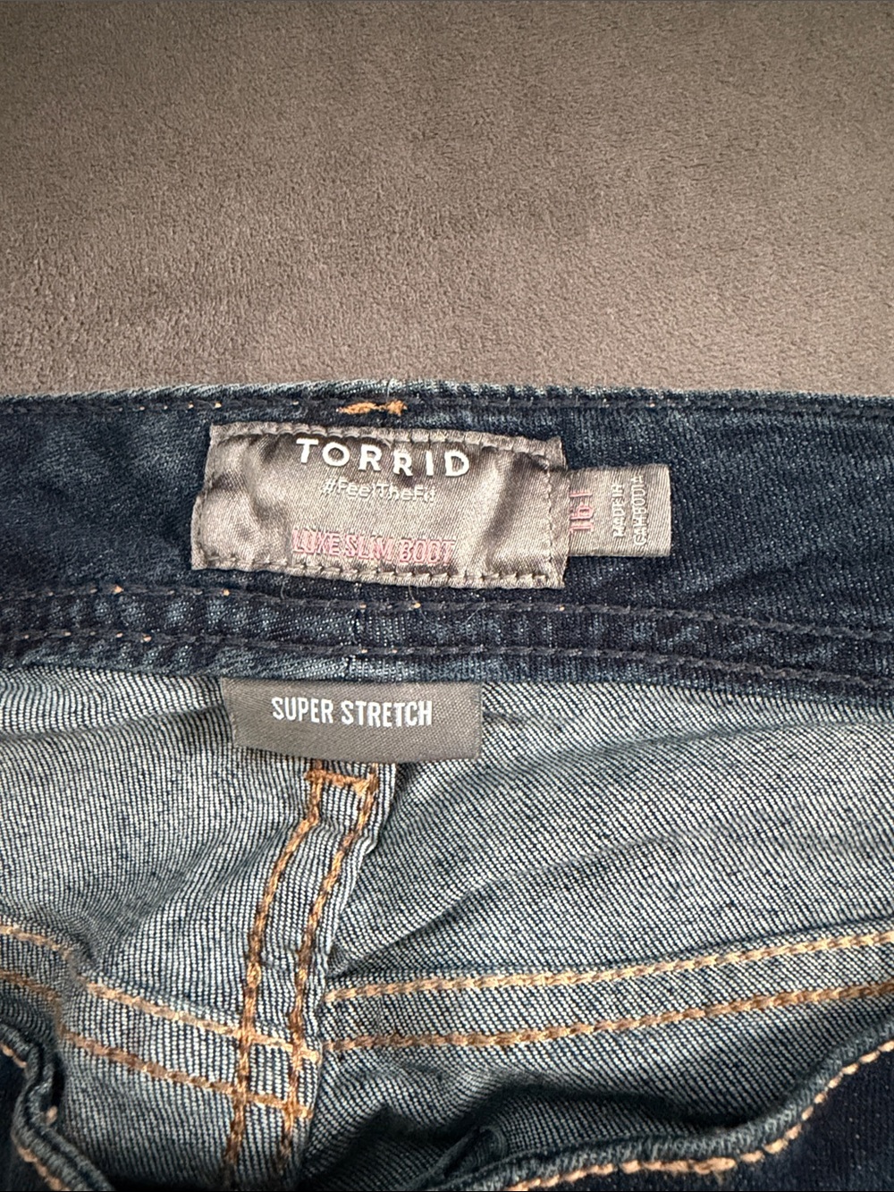 torrid Dark Indigo Super Stretch Jeans